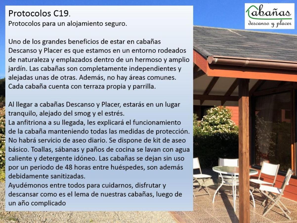 Cabanas Descanso Y Placer Puerto Varas Exterior foto